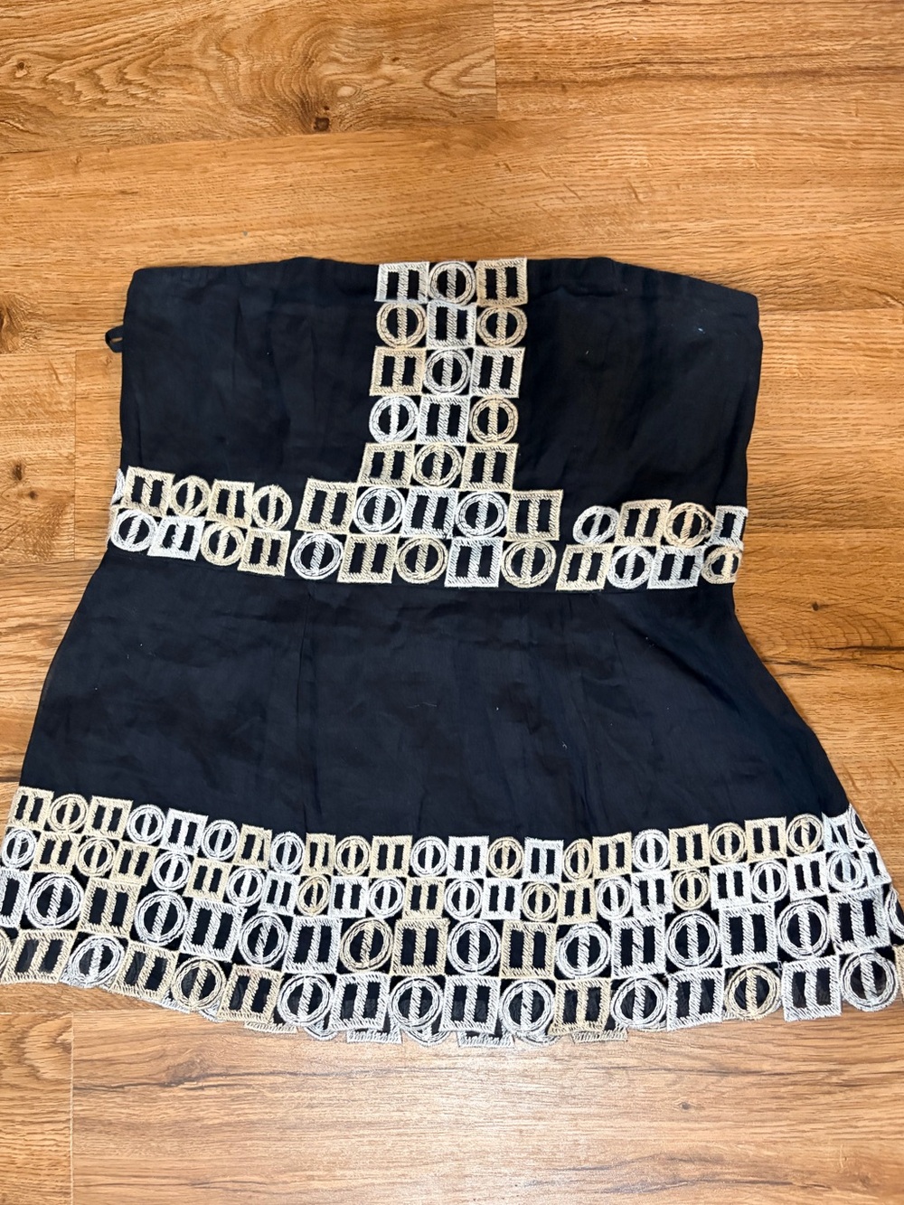Anthro HD in Paris Architecture Corset Top